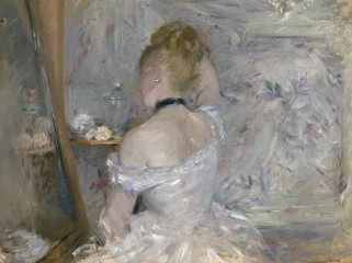 Berthe Morisot, Femme à sa toilette