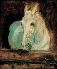 Toulouse Lautrec, White horse