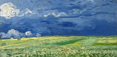 Vincent Van Gogh, Champs sous les nuages